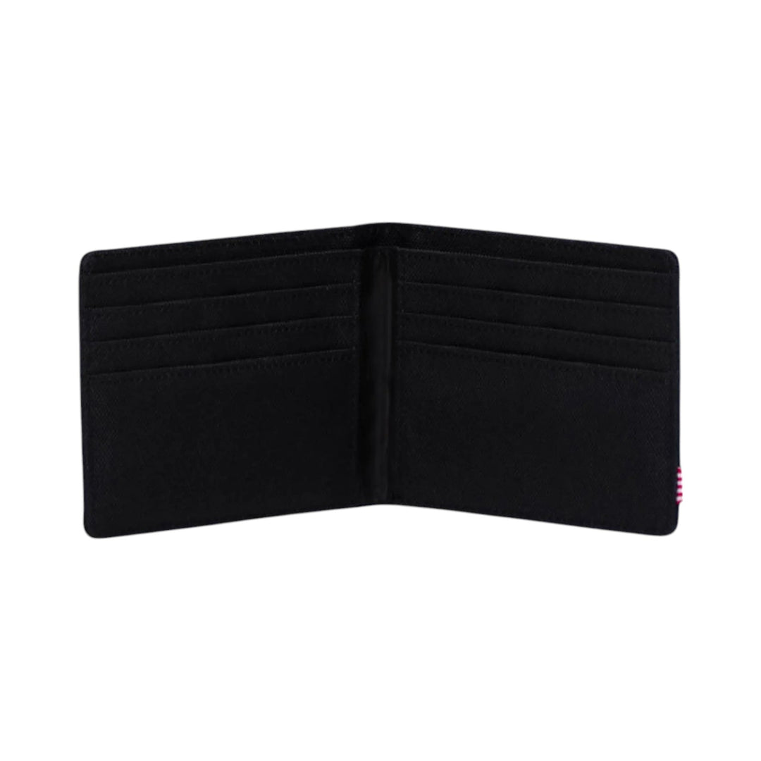 Roy Wallet Black Zwarte Portemonnee