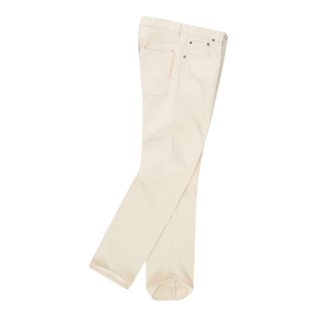 965 John Japanse Selvedge Denim 5-pocket Regular Fit Ecru - L33''