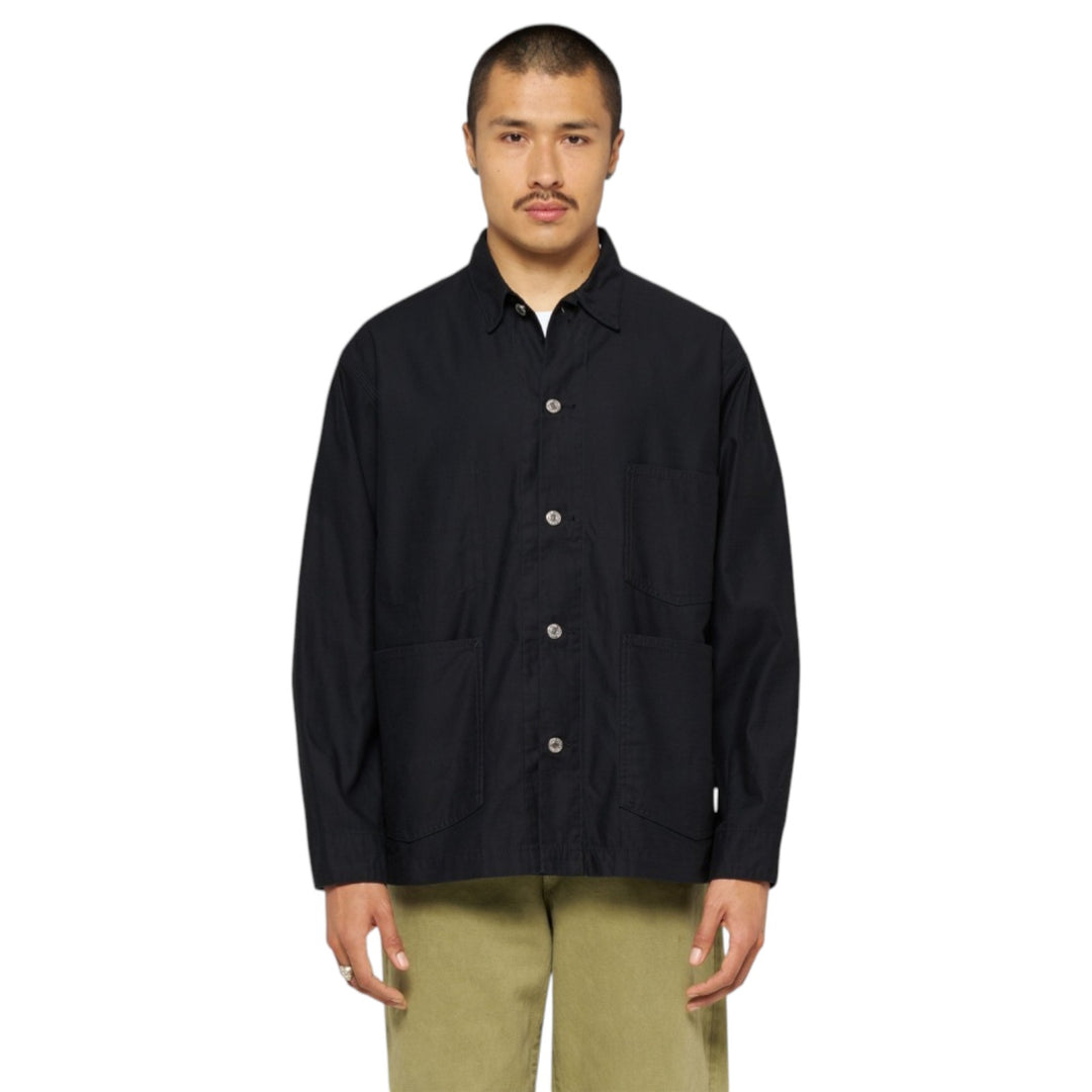 Coverall Japan Military Cloth Back Satin Katoen Black