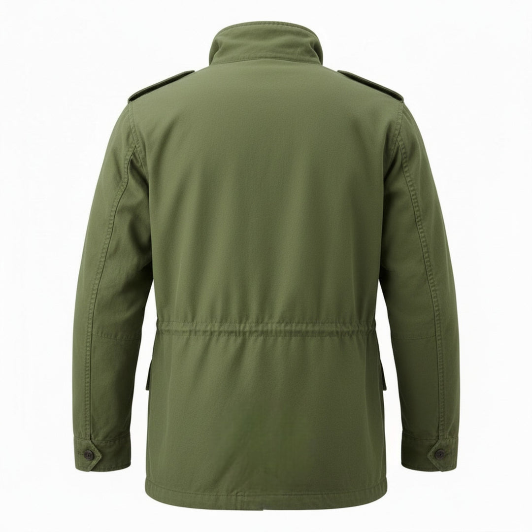 Field Jacket Lange Mouwen Travis Gabardine Groen