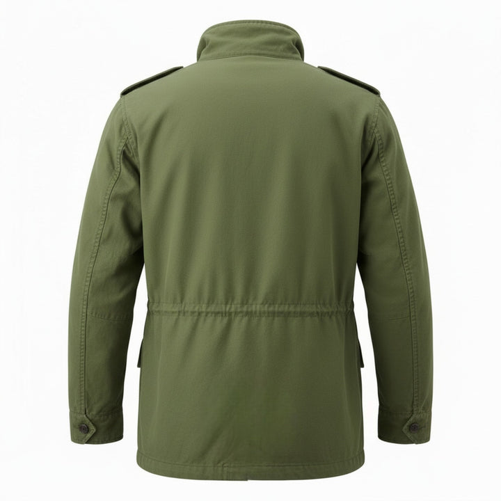 Field Jacket Lange Mouwen Travis Gabardine Groen