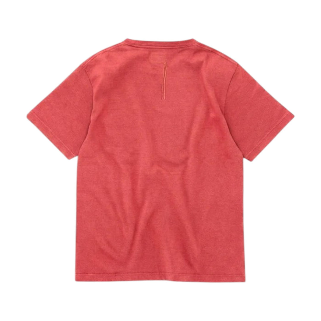 Tubejp T-shirt met borstzak van katoen Lobster Corallo