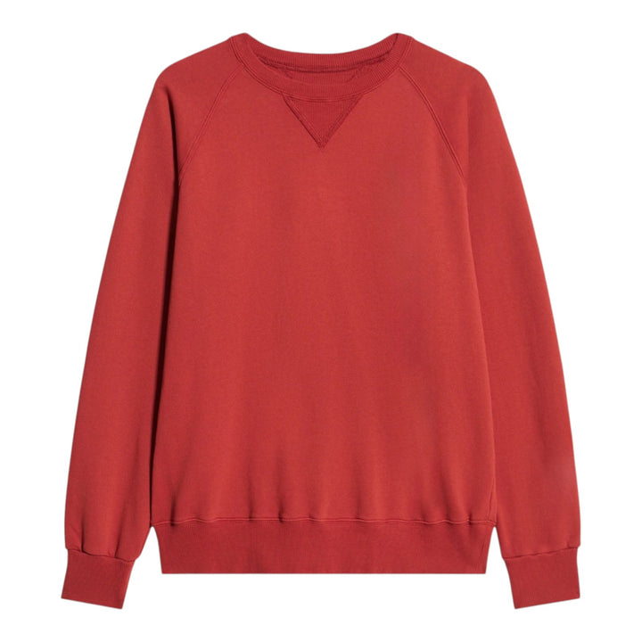 Harvard Sweatshirt met ronde hals in geborstelde jersey met raglan snit Lobster