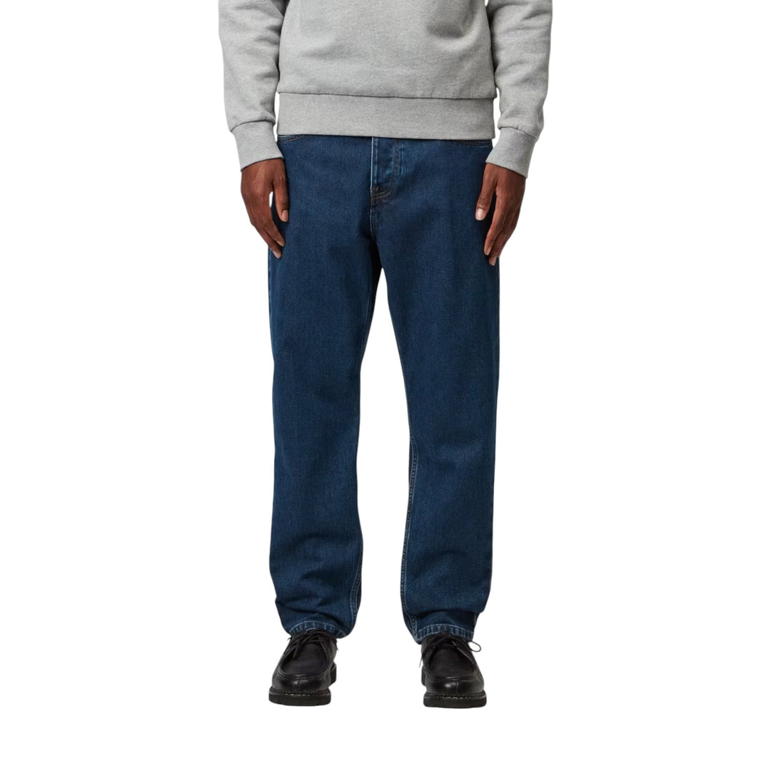 Newel Pant Blauw Stone Washed