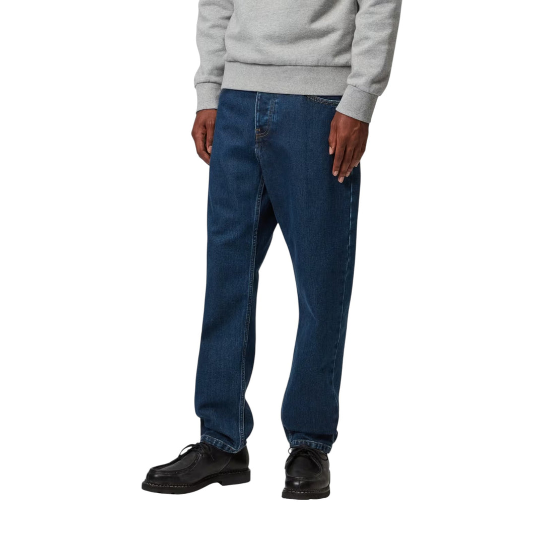 Newel Pant Blauw Stone Washed