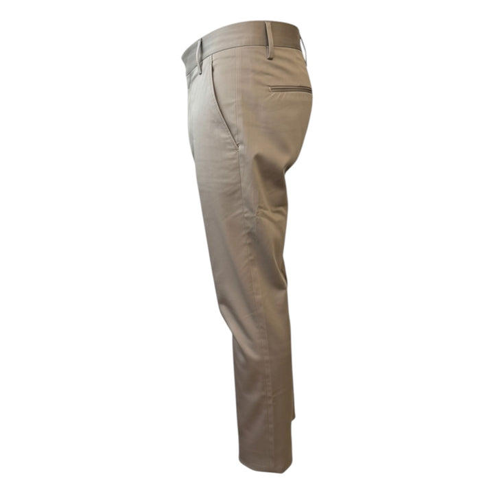 Slim Korte Pantalon met Amerikaanse zakken - Taupe