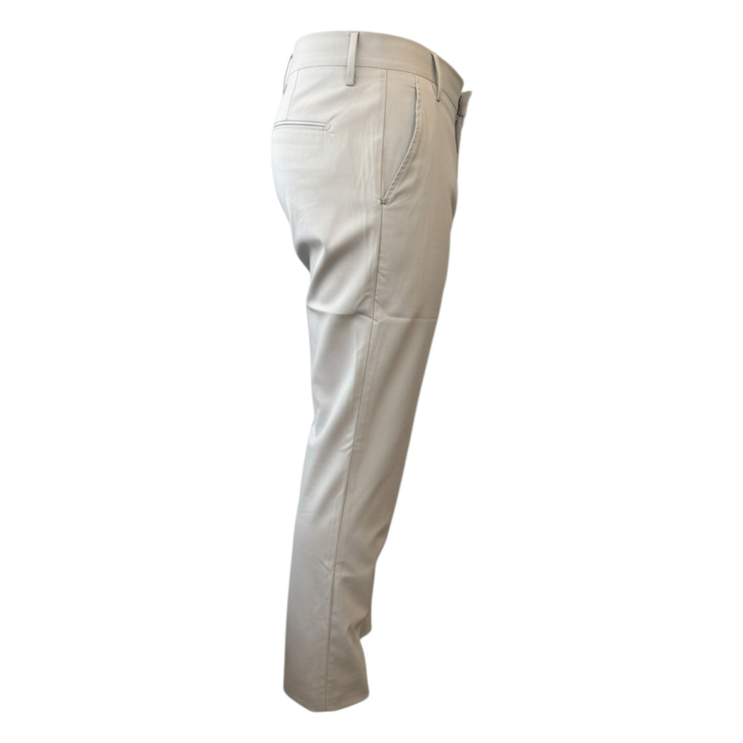 Ultralight Pantalon Amerikaanse Zakken Slim Kort Light Grey