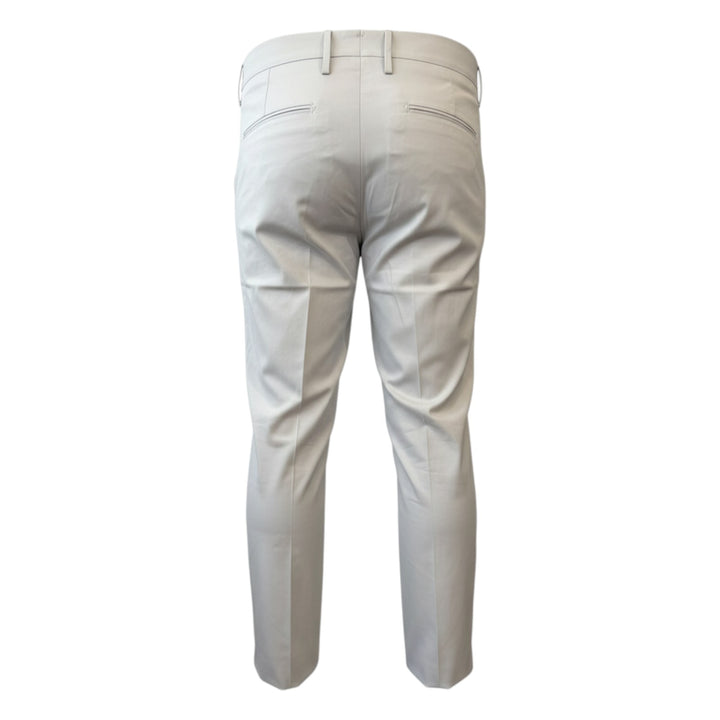 Ultralight Pantalon Amerikaanse Zakken Slim Kort Light Grey