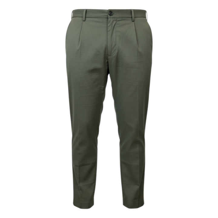 Ultralight Broek met Elastiek en Pinces Military Green