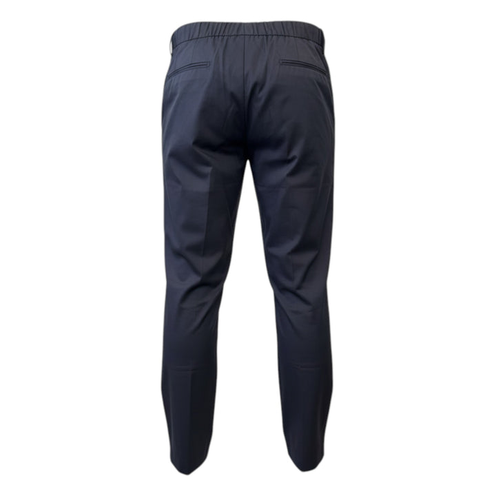Ultralight Pantalon met Elastiek en Plooien Night Blue