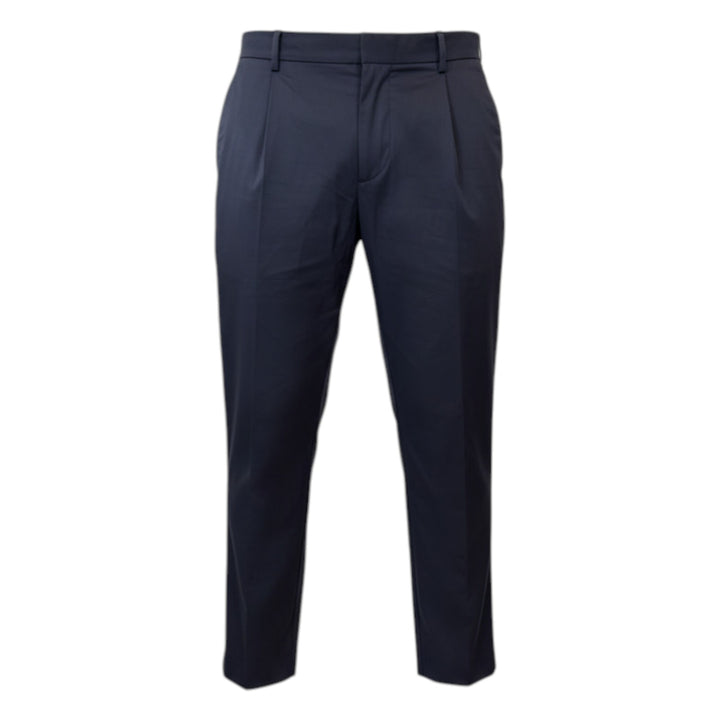 Ultralight Pantalon met Elastiek en Plooien Night Blue