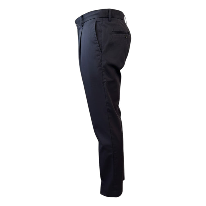 Ultralight Pantalon met Elastiek en Plooien Night Blue