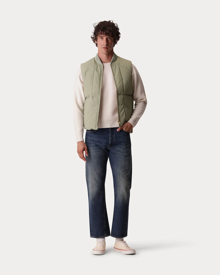 ROCKET GILET IN NYLON LIGHT GREEN