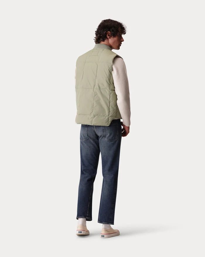 ROCKET GILET IN NYLON LIGHT GREEN