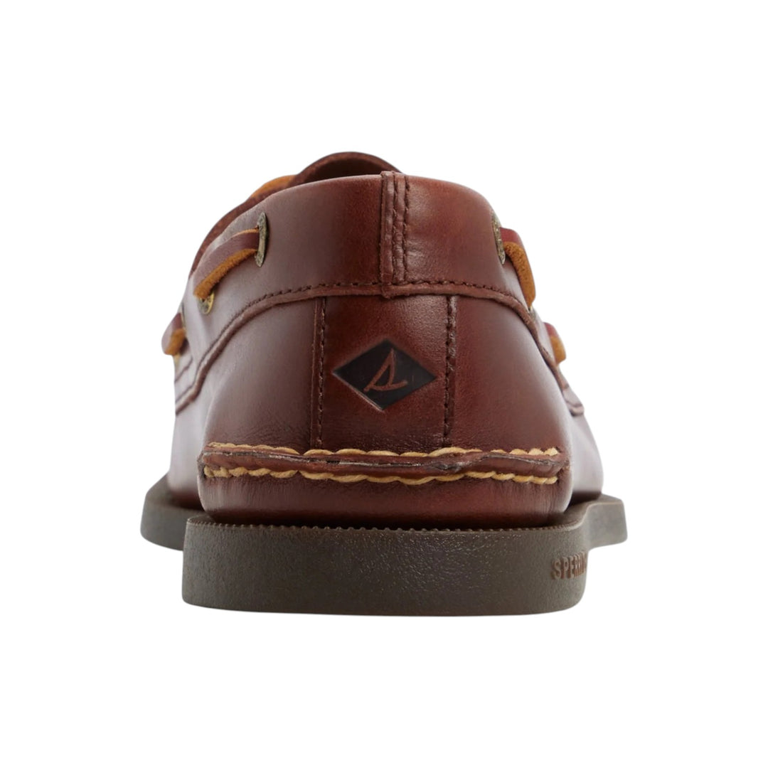 Sperry Authentic Original 2-eye bootschoen in echt bordeauxrood leer