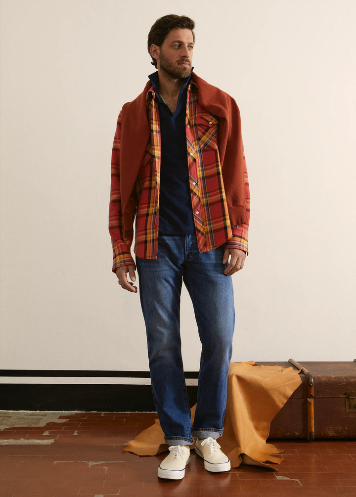 965 John Japan Selvedge Denim 5-pocket Regular Fit Stone Wash - L29''