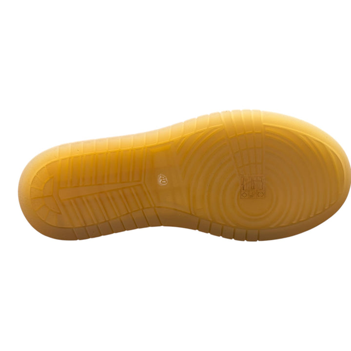 Sneakers Jannik in echt hertenleer Boter-Leder