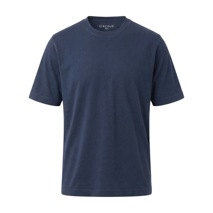 T-Shirt G.Dyed Jersey Navy Blauw