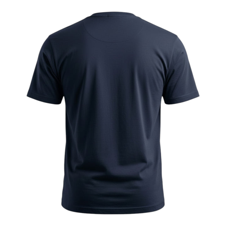 T-Shirt Ronde Hals Jersey Comfort Donkerblauw