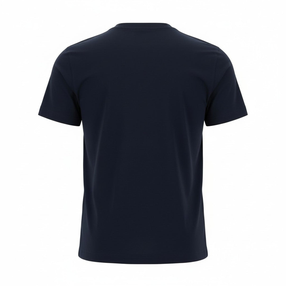 Premium T-Shirt met Wafelstructuur Blauw