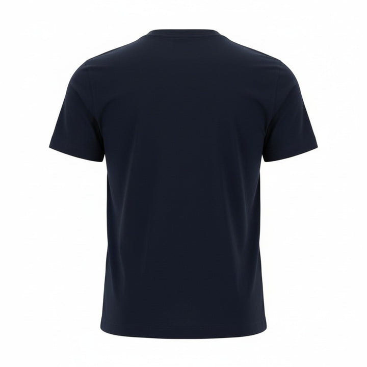 Premium T-Shirt met Wafelstructuur Blauw