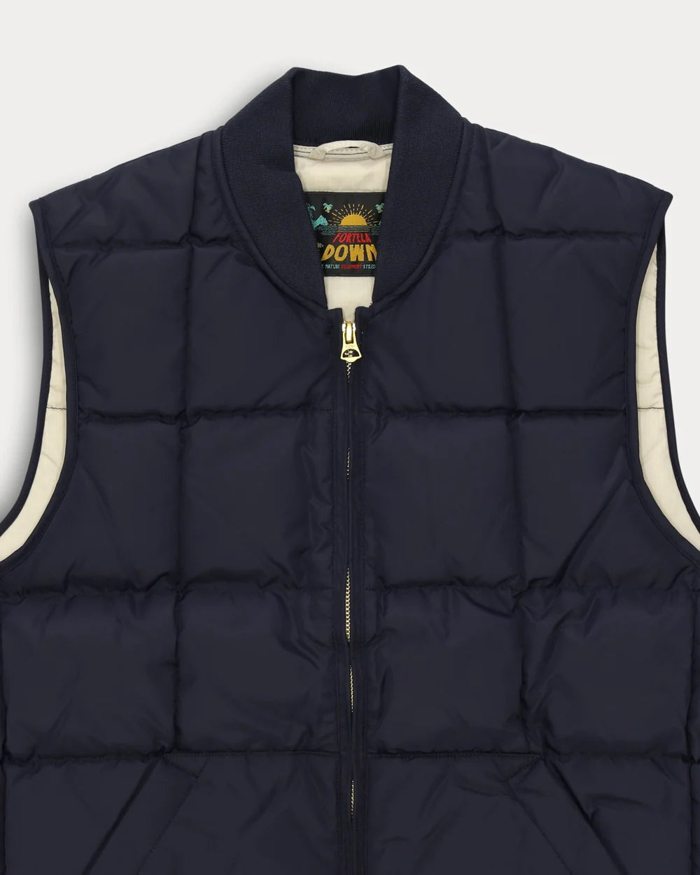 VEST1 GILET IN NYLON BLUE