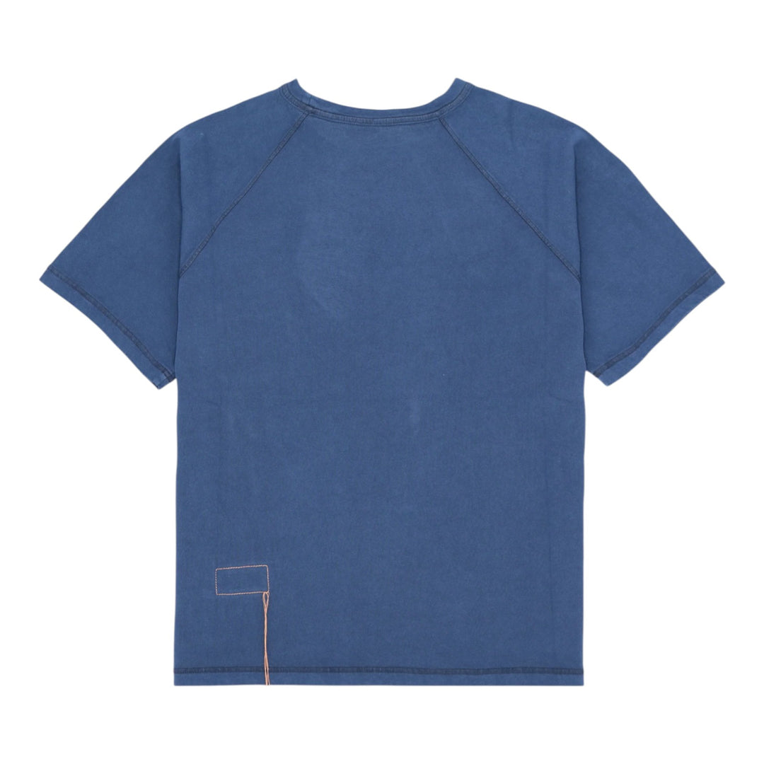 Vermont T-Shirt in Jersey met Indigo Zakje