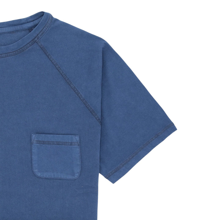 Vermont T-Shirt in Jersey met Indigo Zakje