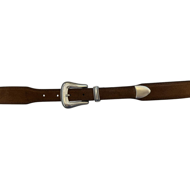 SUÈDE RIEM COGNAC