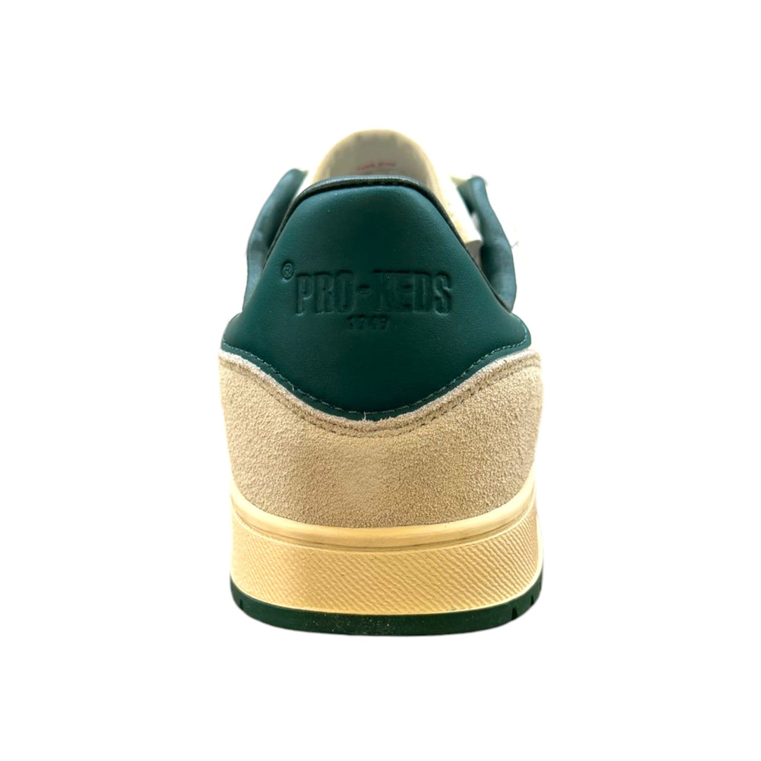 Field King in wit en groen leer