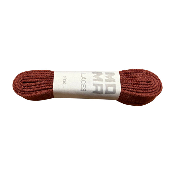 Sneakers in echt leer wit-bruin