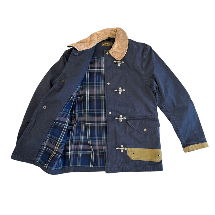 Fireman Canvas Lined Jkt Bedford Blauw