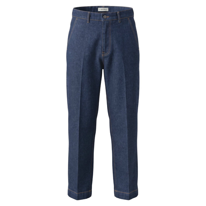 Aiburai DENIM PERSE RINSE DARK BLUE Blu - foto 1