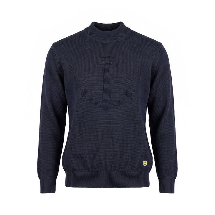 Armor lux Pul col montant Ancre Navire Blu Marino Blu - foto 1