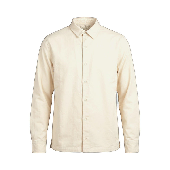 Bl'ker Vintage CAMICIA CARBON BRUSHED SUFFOLK MILK Beige - foto 1