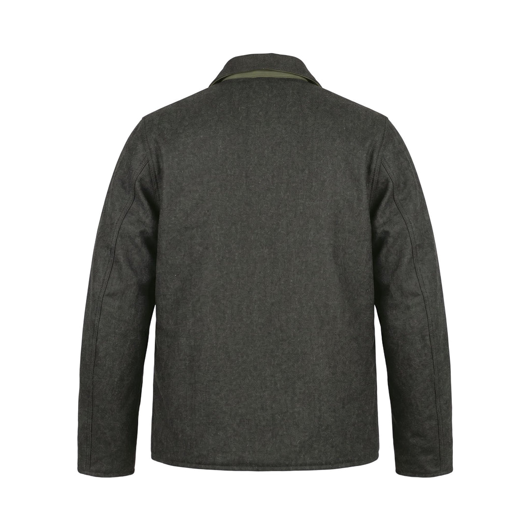 Bl'ker Vintage WORK SHIRT DONEGAL REVERSIBILE ELK GREEN Verde - foto 2
