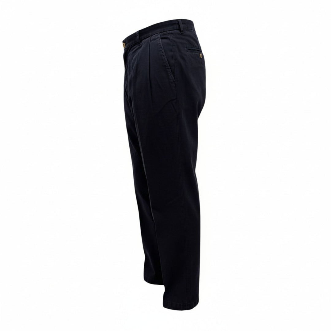 PORTOBELLO PANTALON in BLAUW KATOEN