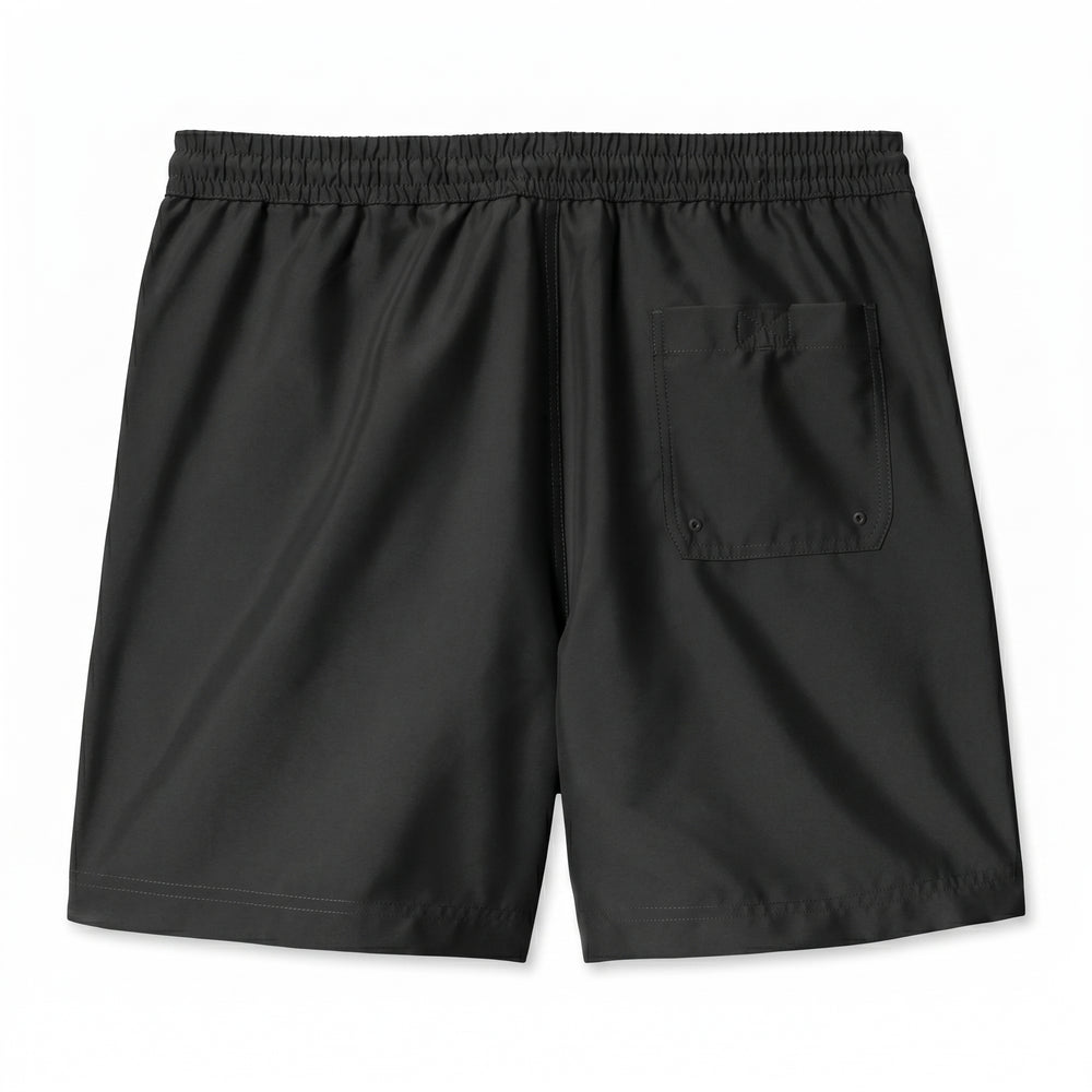 Carhartt Wip Chase Swim Trunks Black / Gold Nero - foto 2