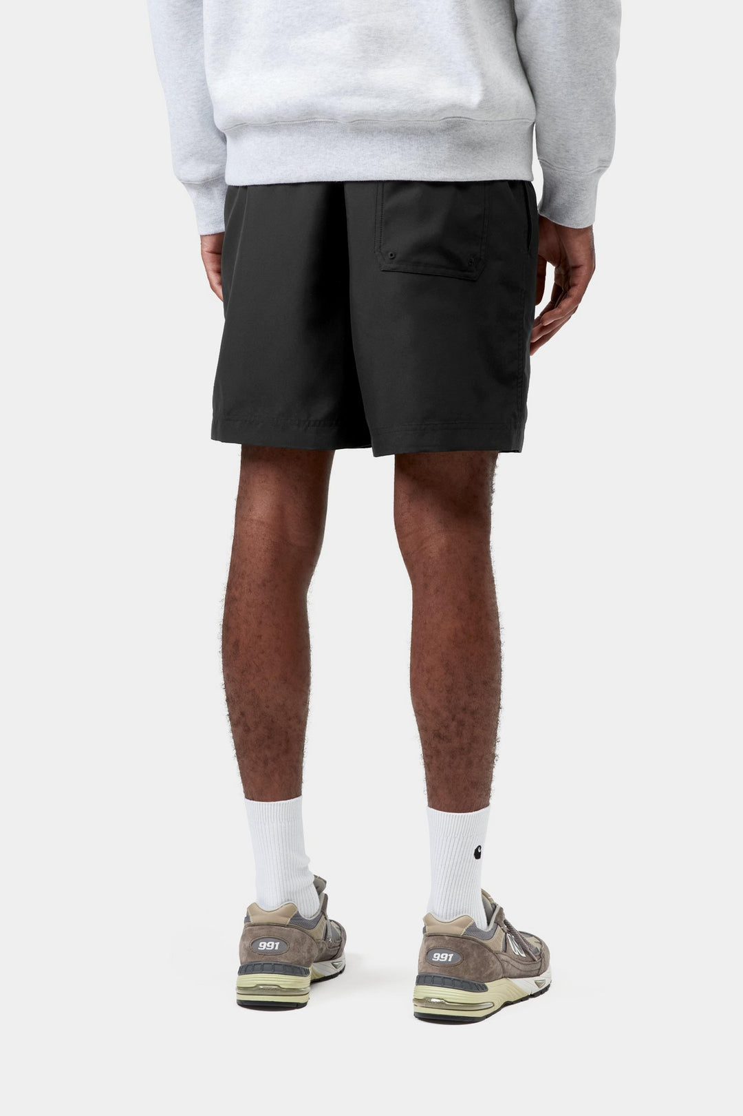 Carhartt Wip Chase Swim Trunks Black / Gold Nero - foto 4