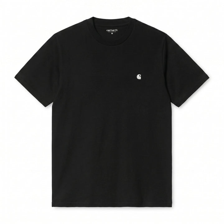 Carhartt Wip S/S Madison T-Shirt Black / White Nero - foto 1