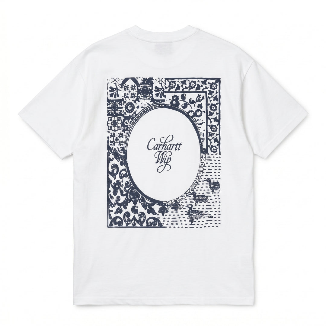 Carhartt Wip S/S Vestige T-Shirt White Bianco - foto 1