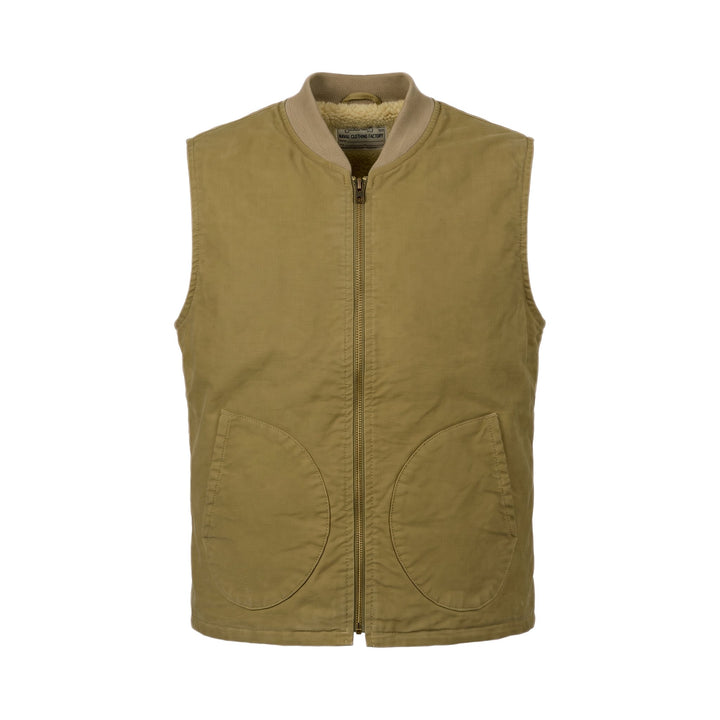 Chesapeake's DECK VEST JUNGLE CLOTH NEW MCCOY KHAKY GREEN Verde - foto 1