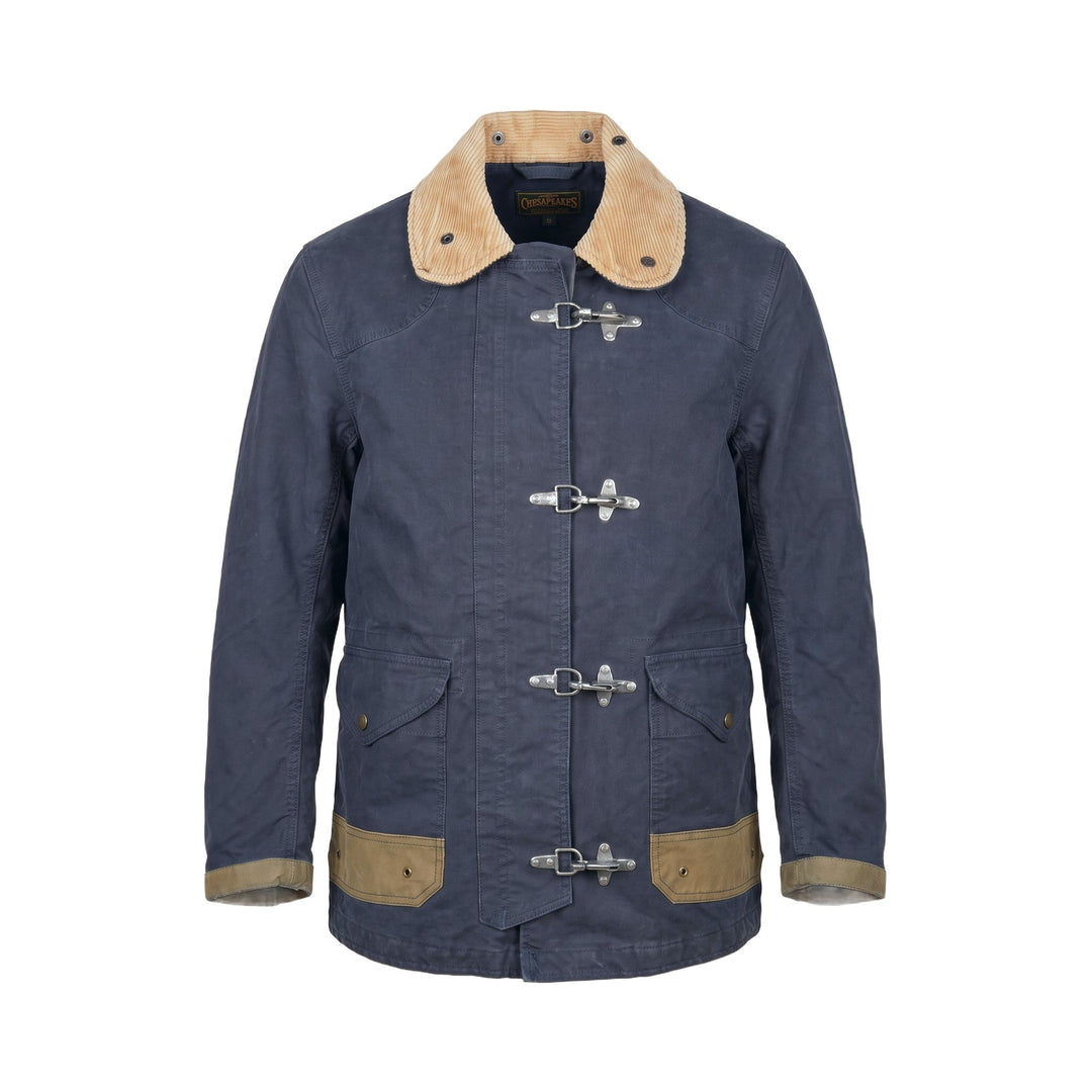 Chesapeake's FIREMAN JUNGLE CLOTH JKT BEDFORD NAVY BLUE Blu - foto 1