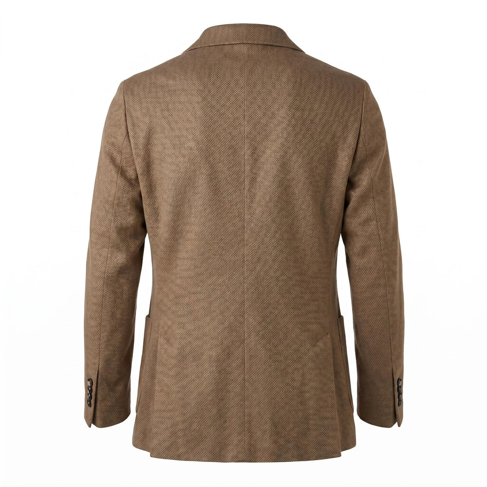 Circolo 1901 DOUBLE BREASTED COTONE/LINO MARRONE Marrone - foto 2