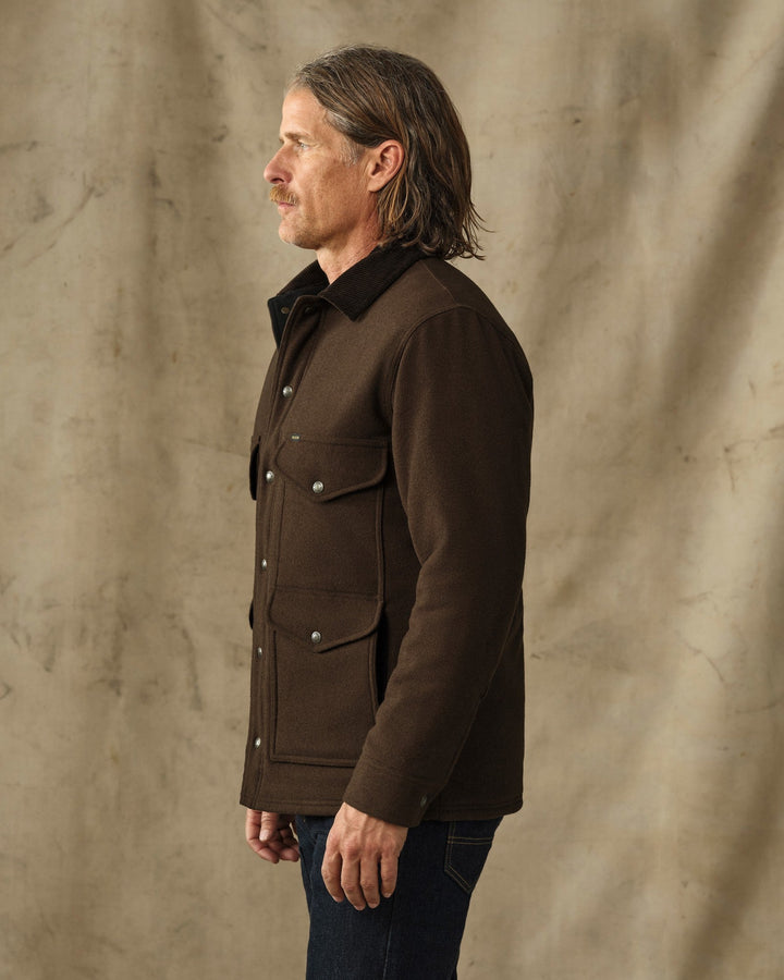 Filson Spokane Insulated Cruiser Beaver Brown Marrone - foto 3