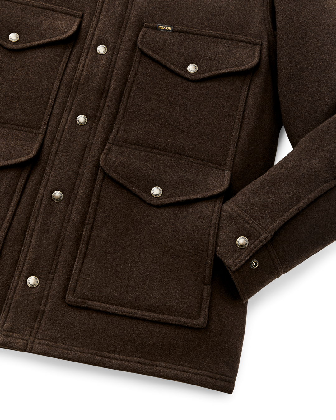 Filson Spokane Insulated Cruiser Beaver Brown Marrone - foto 8