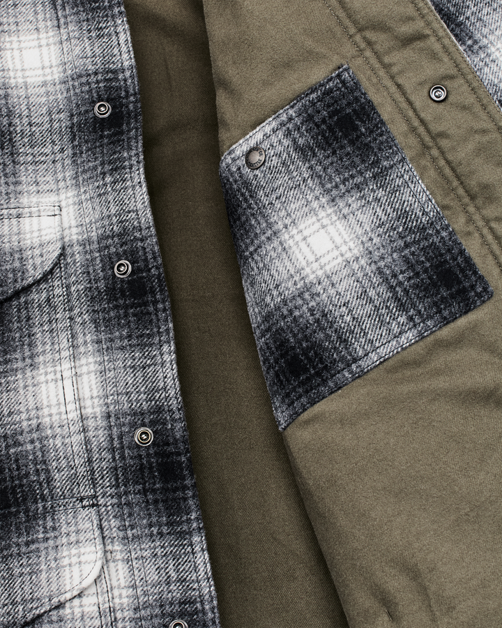 Filson Spokane Insulated Cruiser Charcoal Ombre Grigio - foto 6