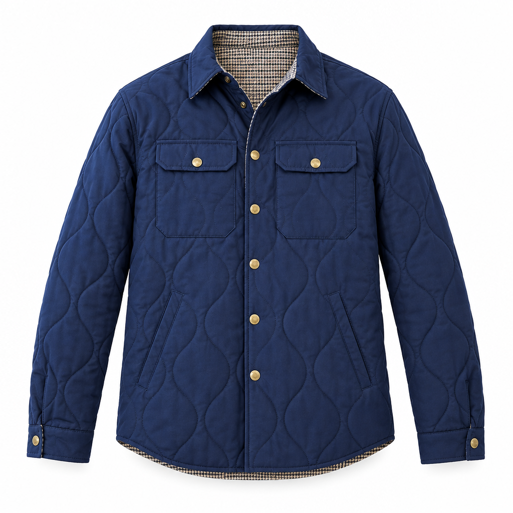 GIACCA WARRIORS REVERSIBILE NAVY