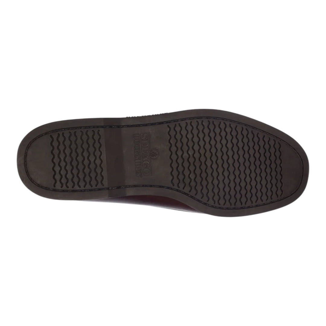 DOCKSIDES PORTLAND WAXED DK BROWN-GUM