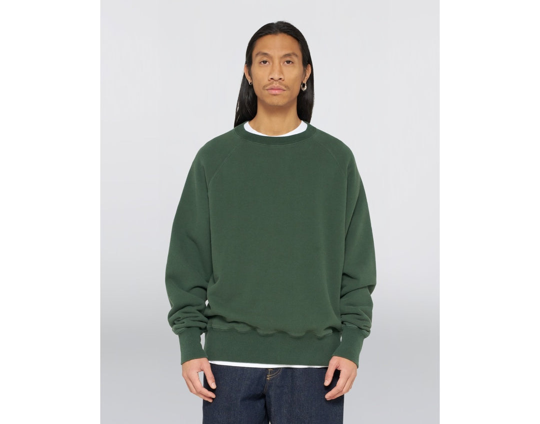 REGLAN SLEEVE CREW JAPAN GREEN